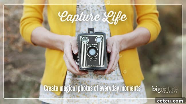 Capture Life - create magical photos of everyday moments. Online Photography workshop with Rebecca Cooper