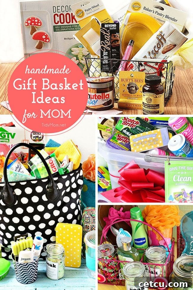 Mother’s day is a great chance to show our appreciation for those wonderful women in our lives! Looking for a gift that’s sure to impress the Mom in your life? Think out of the box and into the gift basket. Making a homemade gift basket is easier on the budget and have a more personal touch.