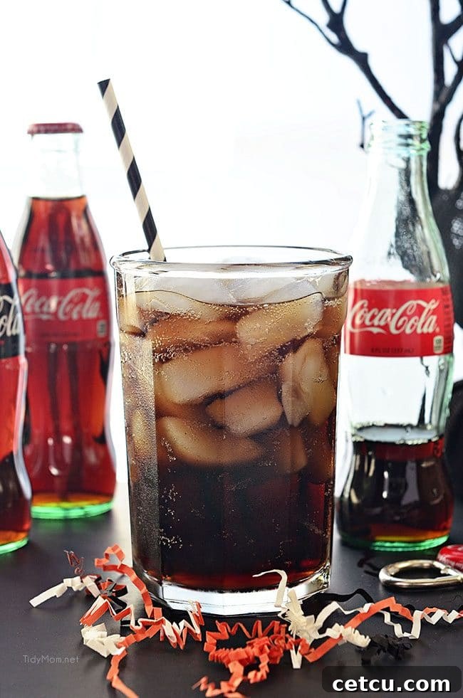 Coca-Cola Halloween Boo Basket with free You’ve been Booed printable at TidyMom.net