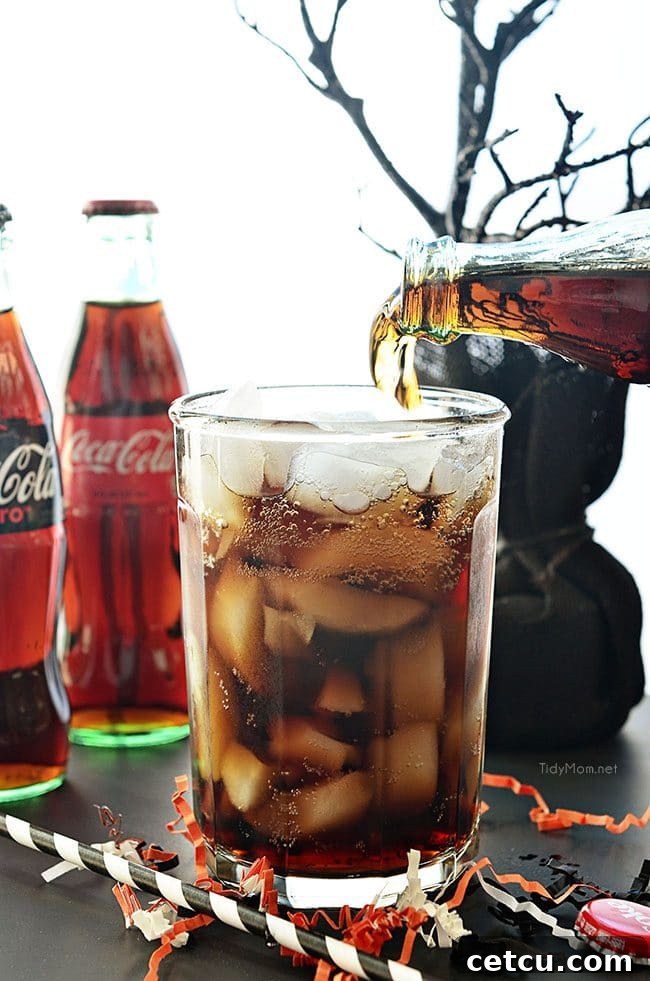 Coca-Cola Halloween Boo Basket with free You’ve been Booed printable at TidyMom.net