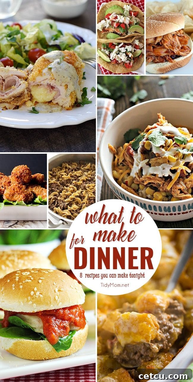 Stuck on what to make for dinner tonight? Click to get 8 easy and quick dinner recipes you can prepare and enjoy tonight!