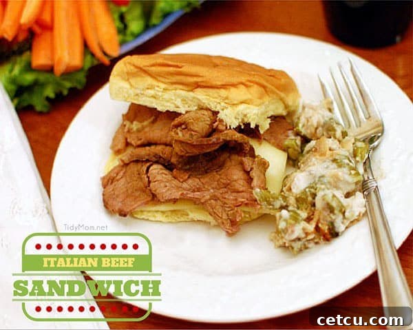 Italian Beef Sandwich Recipe