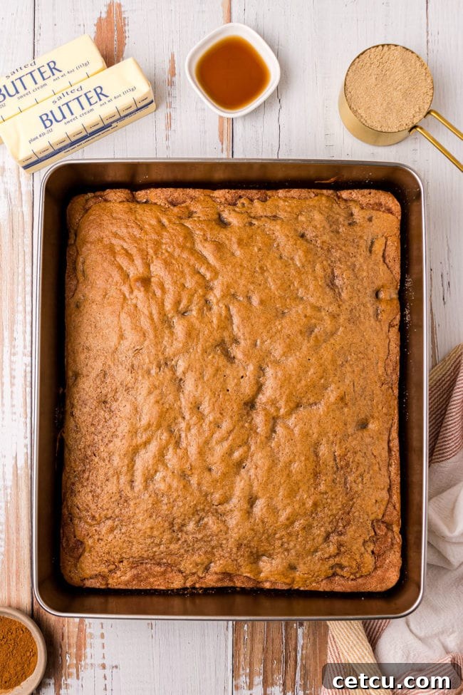 baked apple cake with out frosting.