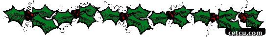 hollyline Decorative holly line graphic, adding a festive touch to the content.