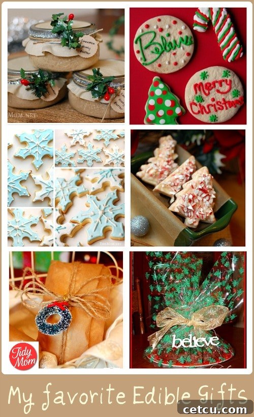 6 Delicious Edible Gifts and Food Present Ideas at TidyMom.net