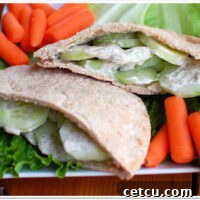 TABASCO® Dill Cucumber Pita Sandwich