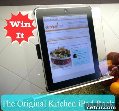 Win It Kitchen iPad Rack